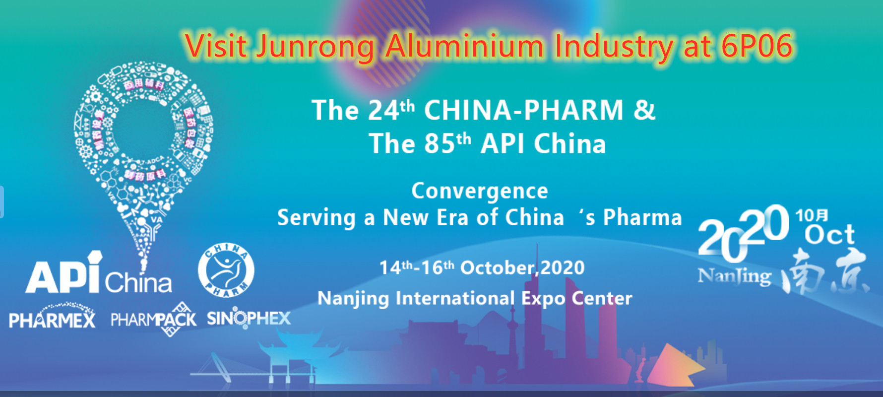 Welcome to visit Tangshan Junrong Aluminium Industry at the 85th API China